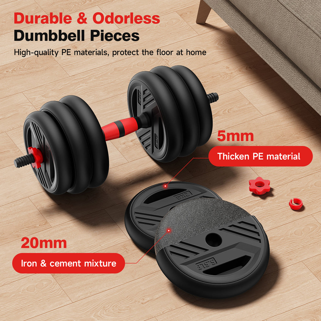5-in-1 Adjustable Dumbbell Set