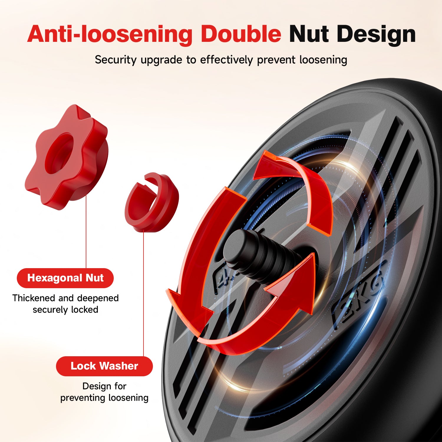 5-in-1 Adjustable Dumbbell Set